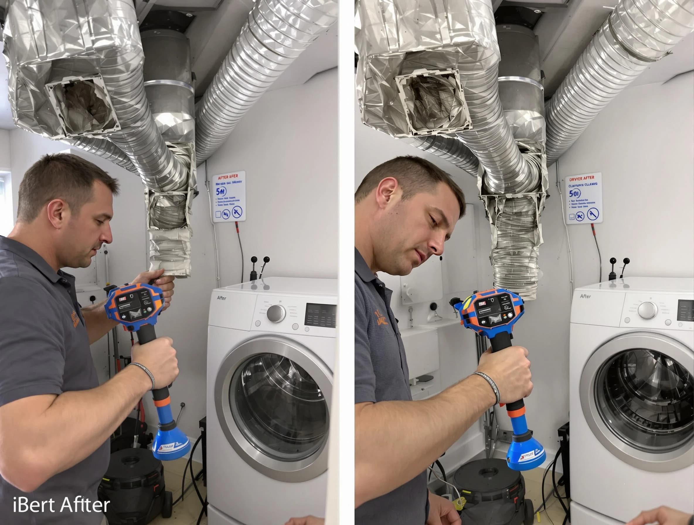 Professional clogged vent cleaning by Reading Dryer Vent Cleaning in Reading