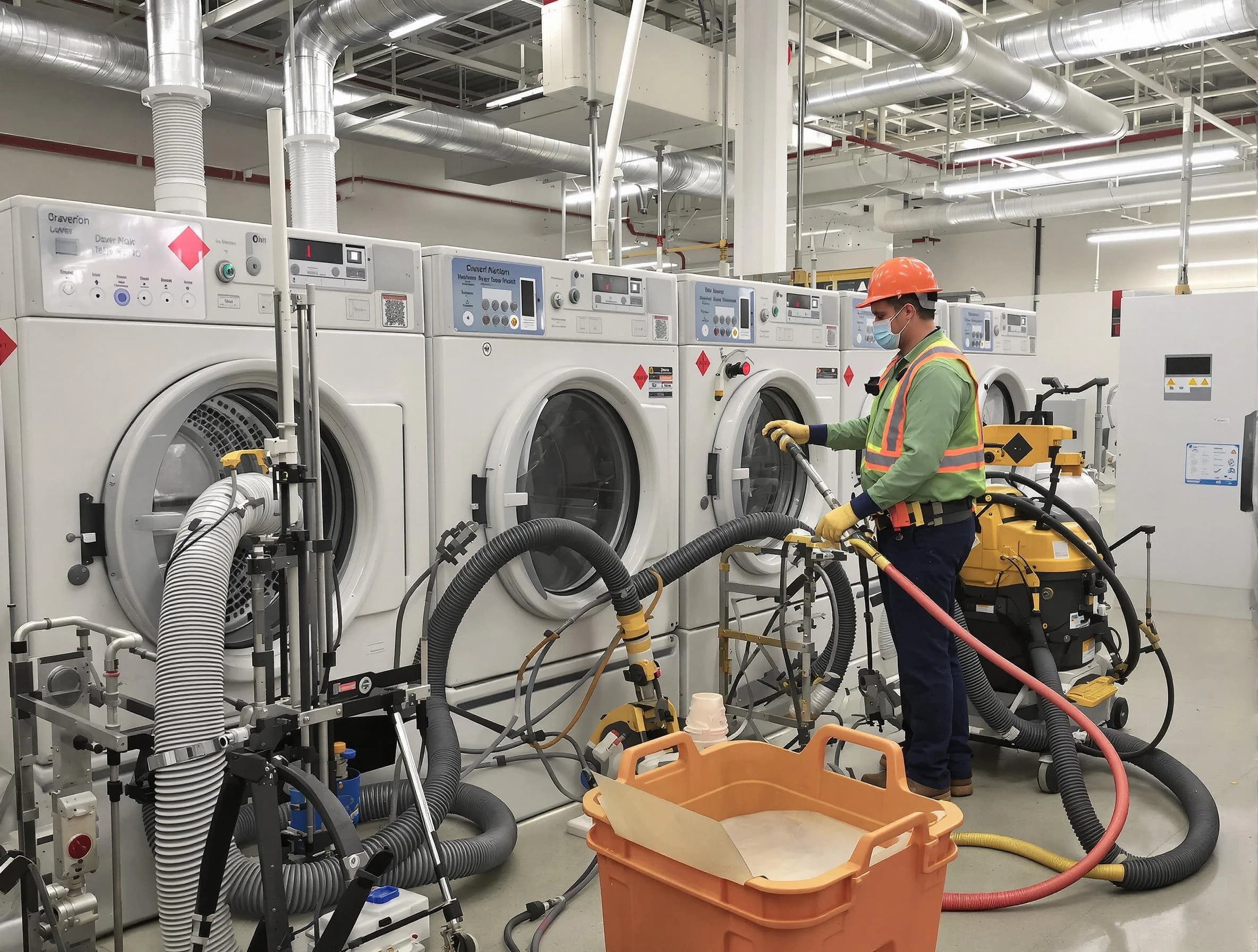 Commercial-grade dryer vent cleaning by Reading Dryer Vent Cleaning in Reading