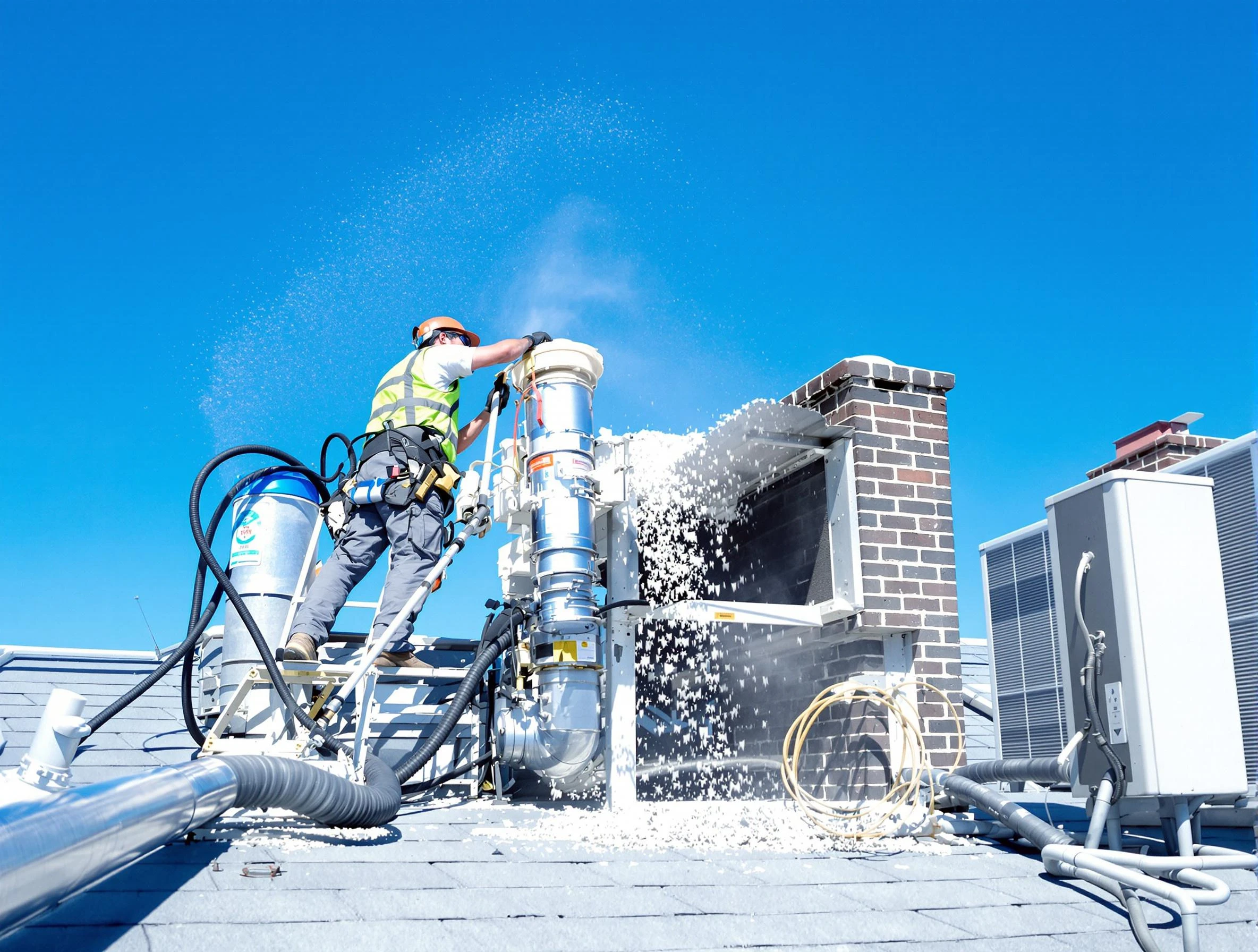 Expert roof dryer vent cleaning by Reading Dryer Vent Cleaning in Reading