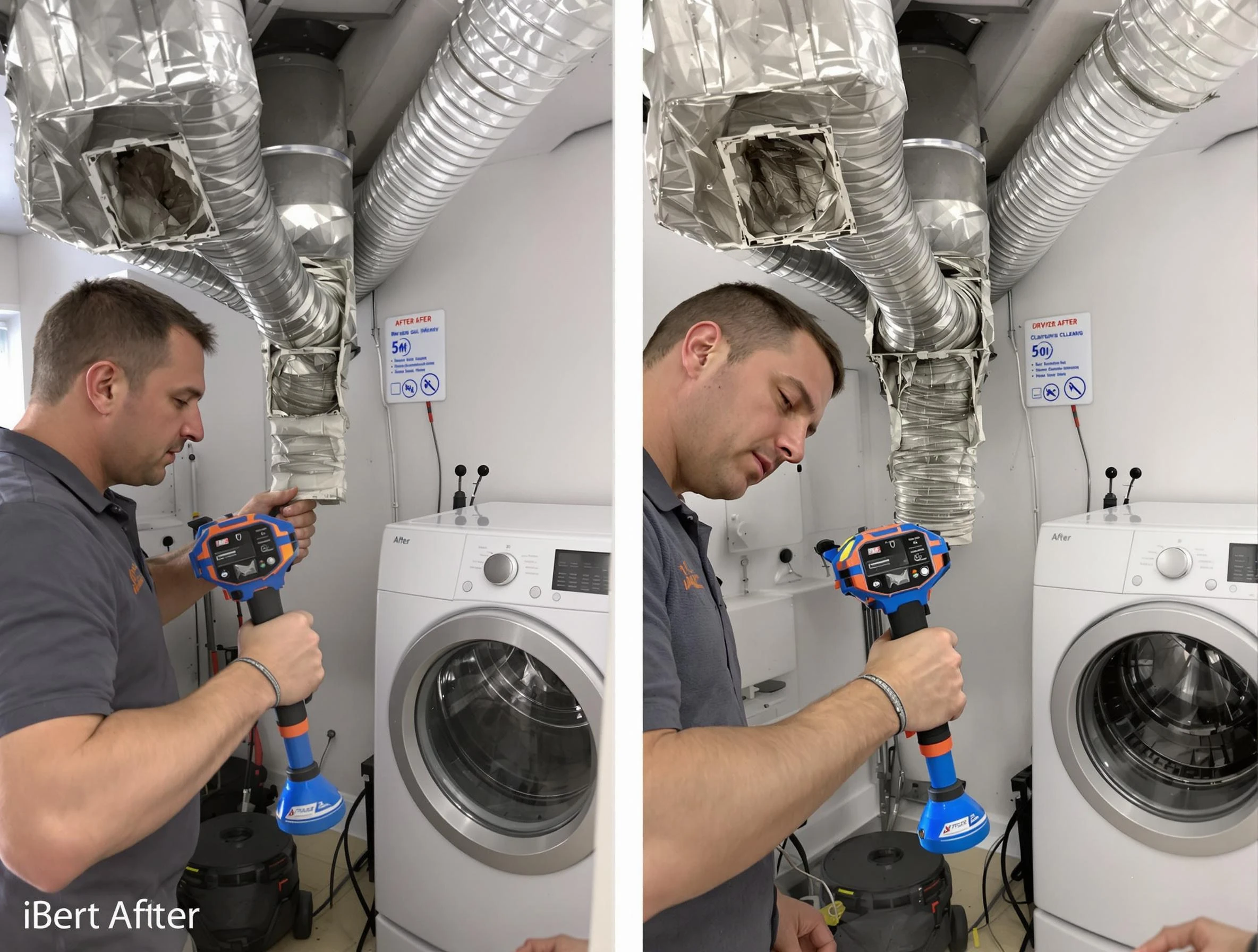 Professional clogged vent cleaning by Reading Dryer Vent Cleaning in Reading
